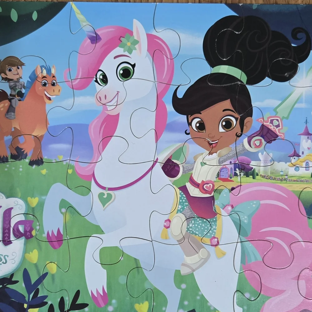 Nella The Princess Knight Puzzles Set Of 7 Puzzles